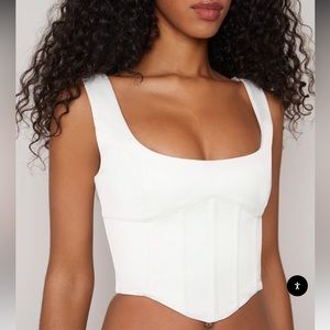 ✨ Guizio Satin Lace-Up Bustier ✨
Reposhing because it didn’t fit.